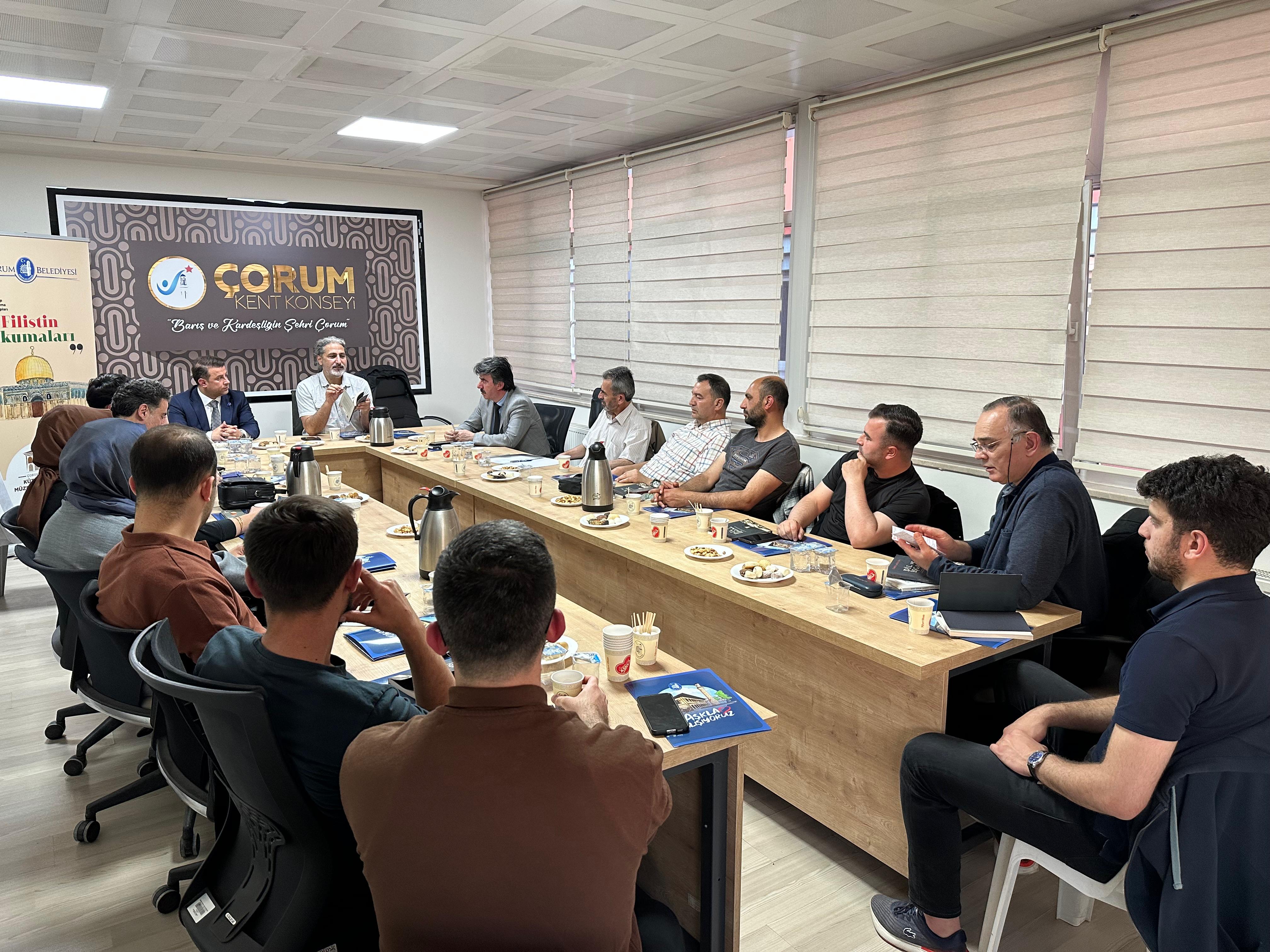 FİLİSTİN OKUMALARI SONA ERDİ